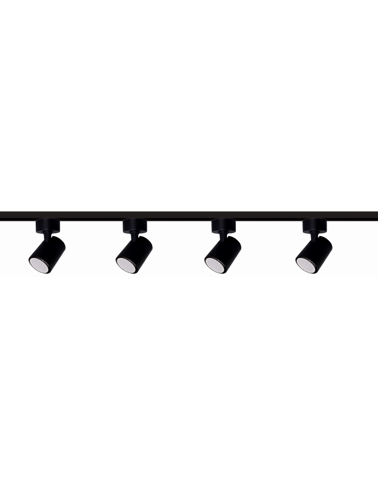 Ready-made rail kits - Light Prestige Snow SET 1F black GU10 black LP-737 BK SET - product kolory-swiatla.pl 4