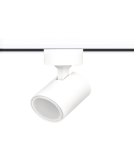 Lamps for 1 phase busbars - Light Prestige Snow spotlight for busbar 1F white GU10 white LP-731/1R WH - product 1