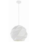 Pendant lamps - Light Prestige Reus pendant sphere small white E27 white LP-8069/1P S WH - product 1