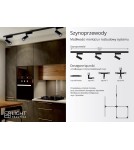 Ready-made rail kits - Light Prestige Rocca SET 1F black 4000K LP-1019/1W BK set - product 3