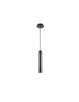 Azzardo TUBO 1 BLACK/CHROM 1xGU10 Pendant Black/Chrome AZ1236