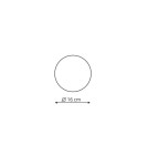Modern wall lamps - Light Prestige Platillo small gold LED plafond LP-8102/1C-6W GD. - product 3