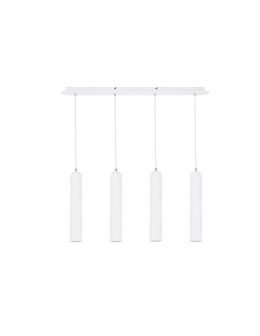 Azzardo TUBO 4 WHITE 4xGU10 Pendant White AZ1239