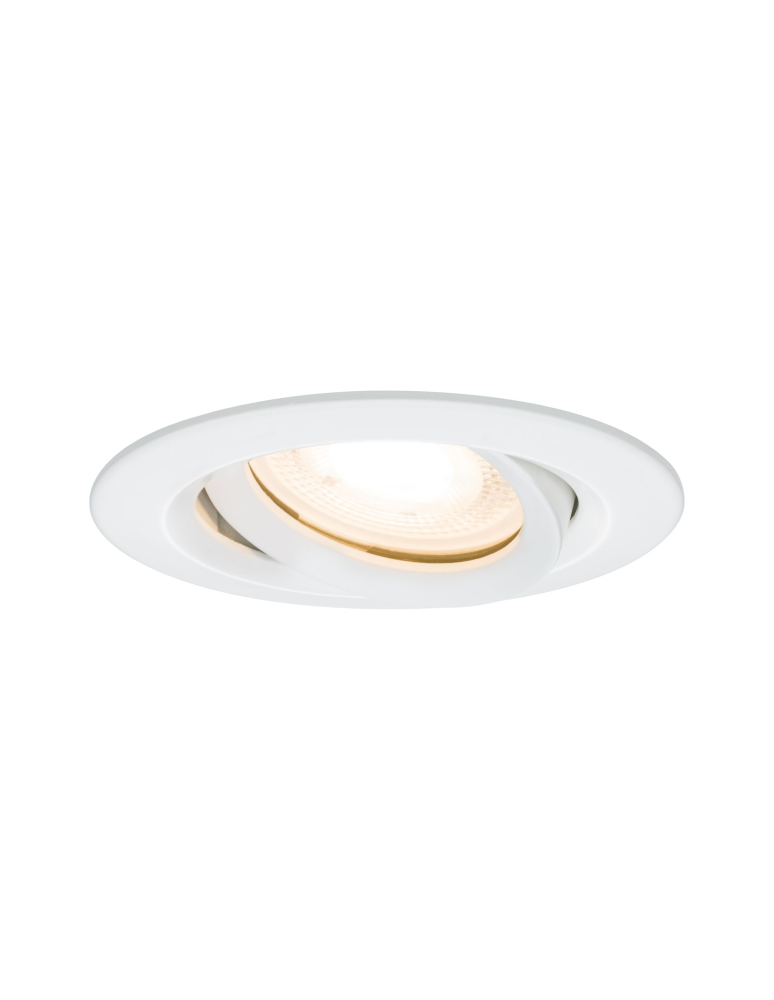 Flush-mounted hermetic lamps - Light Prestige Lagos moving eyelet white IP65 GU10 white LP-4425/1RM WH - product kolory-swiatla.pl 1