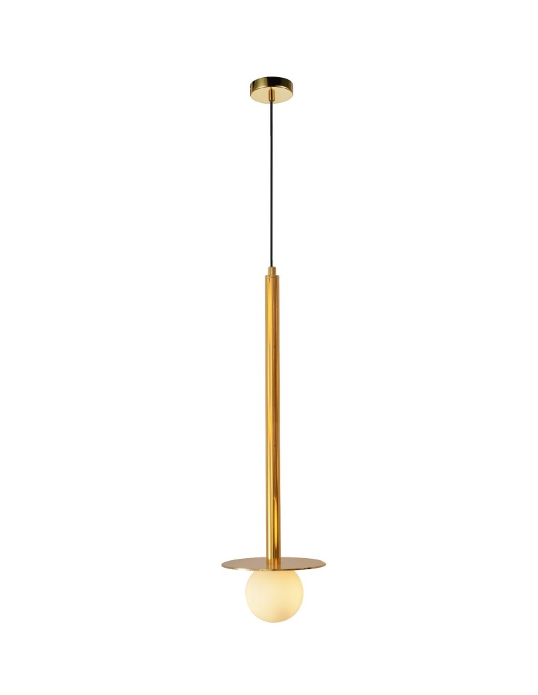 Pendant lamps - Light Prestige Bolita large gold pendant G9 gold LP-048/1PL GD - product kolory-swiatla.pl 1