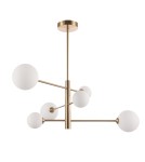 Pendant lamps spheres - Light Prestige Dorado 6 pendant G9 gold LP-002/6P - product 1