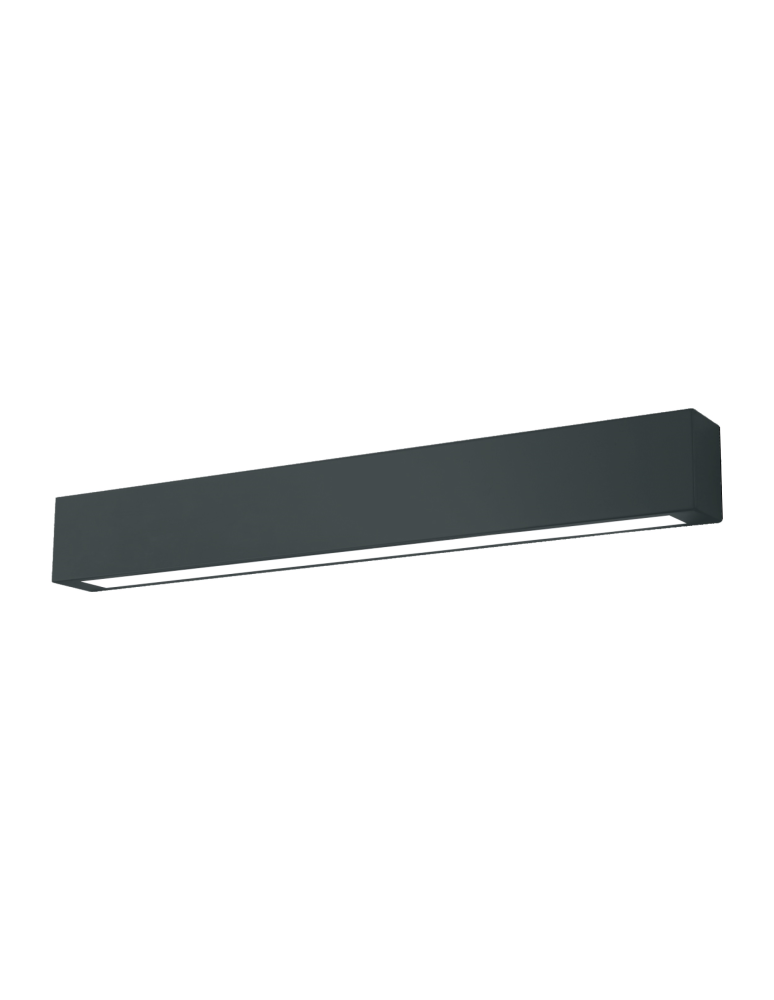 Bathroom ceiling lamps - Light Prestige Ibros ceiling black medium 18W 3000K IP44 LED black LP-7001/1C BK-63 18/3 - product kolory-swiatla.pl 1