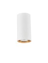 Light Prestige Manacor white eyelet with gold ring 9 cm GU10 white LP-232/1D - 90 WH/GD