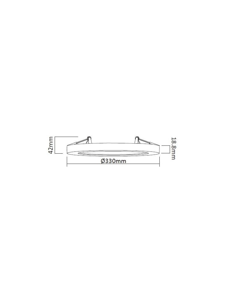 Plafonds - Light Prestige York plafond 2 in 1 4000K white LED white LP-330/1C 4WH - product kolory-swiatla.pl 5