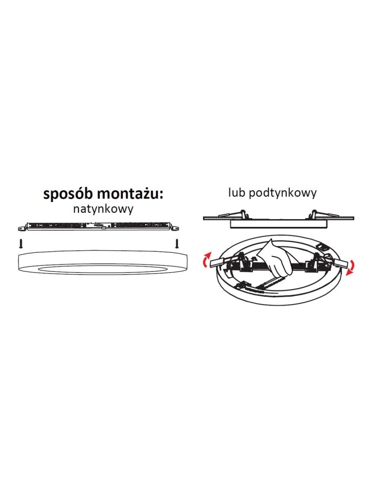 Plafonds - Light Prestige York plafond 2 in 1 4000K white LED white LP-330/1C 4WH - product kolory-swiatla.pl 6