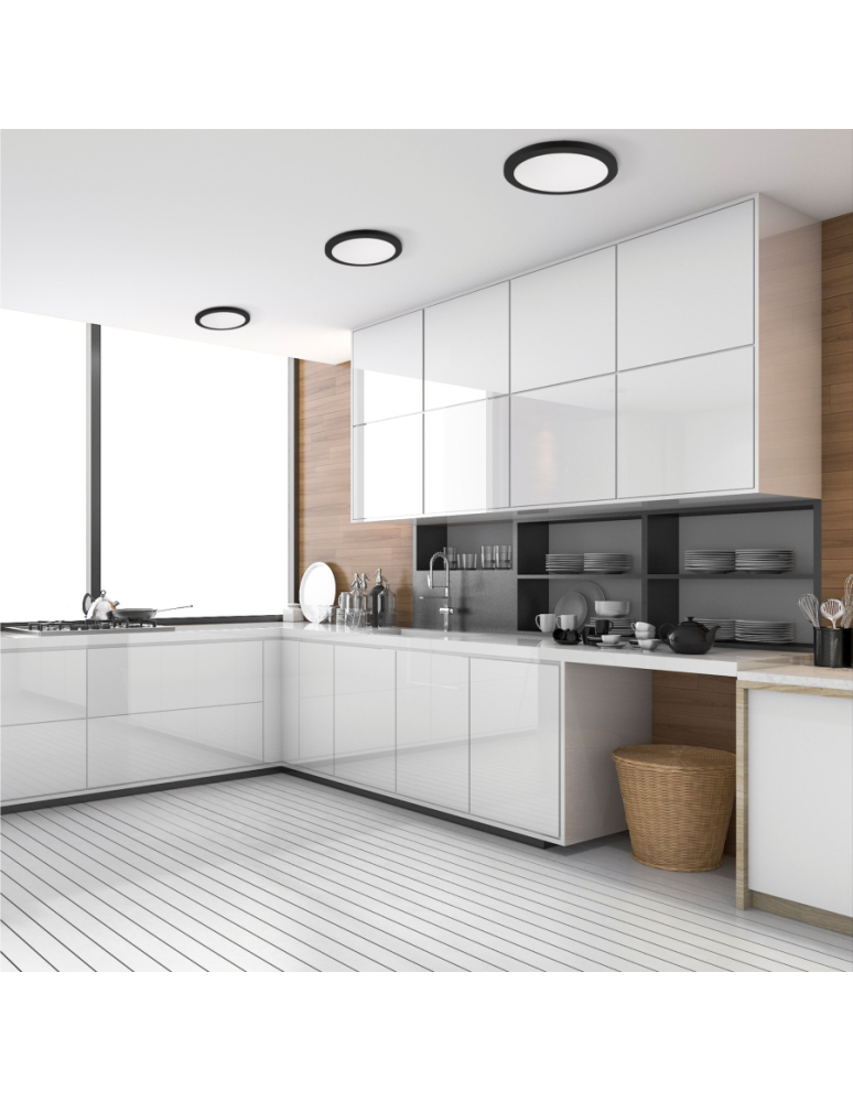 Plafonds - Light Prestige York 2-in-1 plafond 3000K black LED black LP-330/1C 3BK - product kolory-swiatla.pl 7