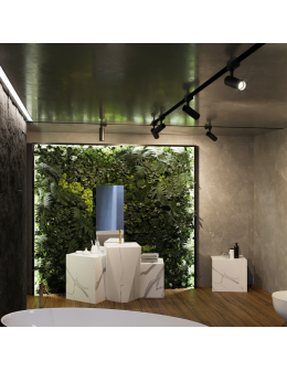 Light Prestige Ice reflektor do szynoprzewodów 3F czarny GU10 czarny LP-732/1R 4W BK - produkt 2