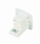 Accessories for 3 phase busbars - Light Prestige Cap 3F white LP-556/END 4W WH - product 1