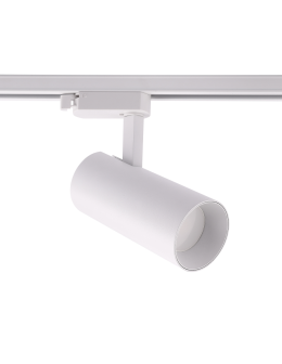 Light Prestige Ice spotlight for busbar 1F white GU10 white LP-732/1R 3W WH