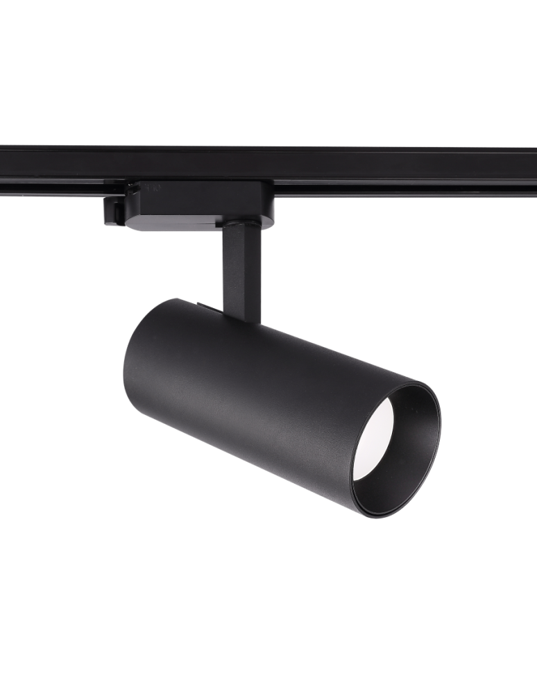 Lamps for 1 phase busbars - Light Prestige Ice spotlight for busbar 1F black GU10 black LP-732/1R 3W BK - product kolory-swiatla.pl 1