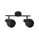 Spotlight ceiling lamps - Light Prestige Reus 2 spot black E14 black LP-8069/2WS BK - product 1