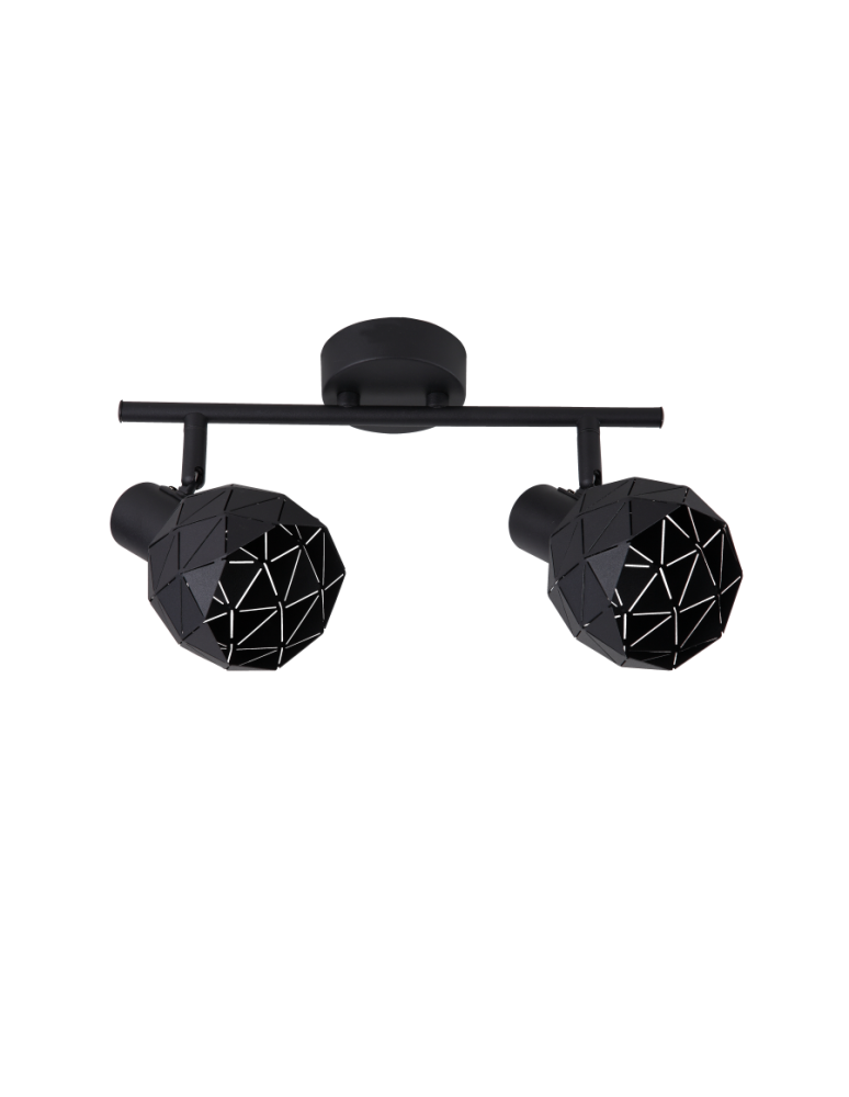 Spotlight ceiling lamps - Light Prestige Reus 2 spot black E14 black LP-8069/2WS BK - product kolory-swiatla.pl 1