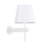 Wall lamps with lampshade - Light Prestige Tivoli wall lamp white E27 white LP-1133/1W WH - product 1