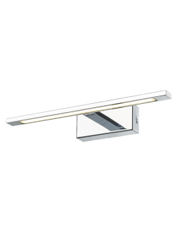 Light Prestige Isla chrome medium wall lamp with IP44 3000K LED chrome GS-LWB-12W/3 CH