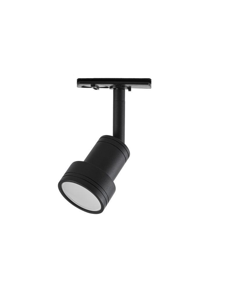 Lamps for 1 phase busbars - Light Prestige Storm spotlight black GU10 black LP-733/1R BK - product kolory-swiatla.pl 1