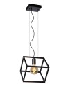 Lucide FABIAN Pendant Black 1xE27 Modern Style 00425/01/30