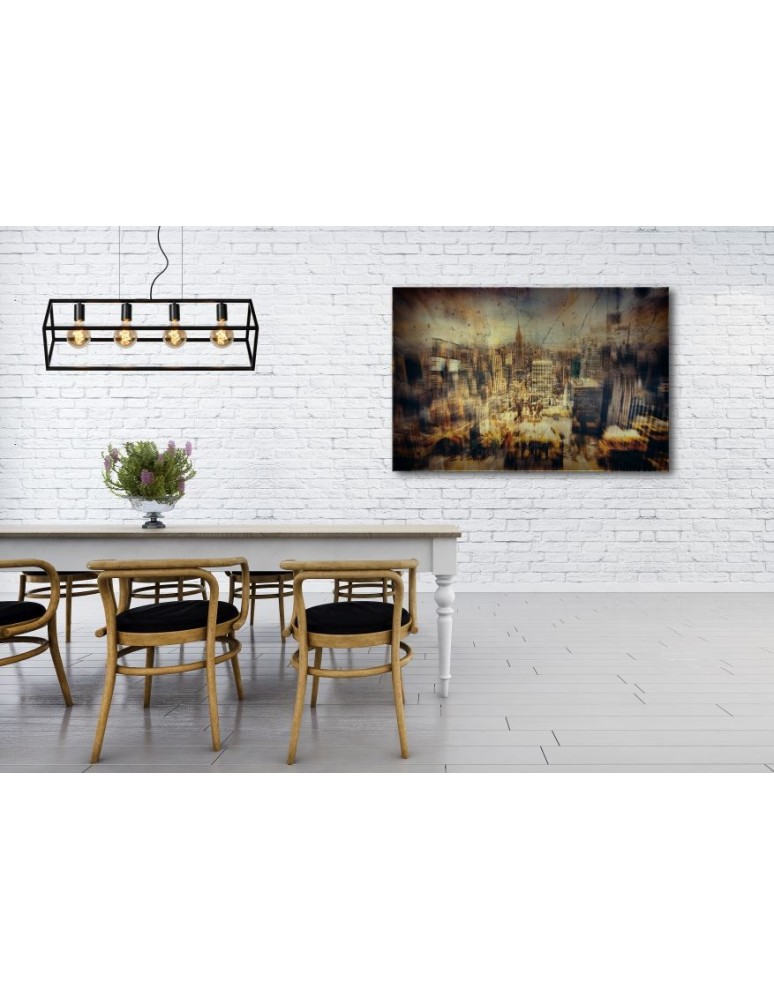 Lucide FABIAN Wisząca Czarny 4xE27 Styl Nowoczesny 00425/04/30