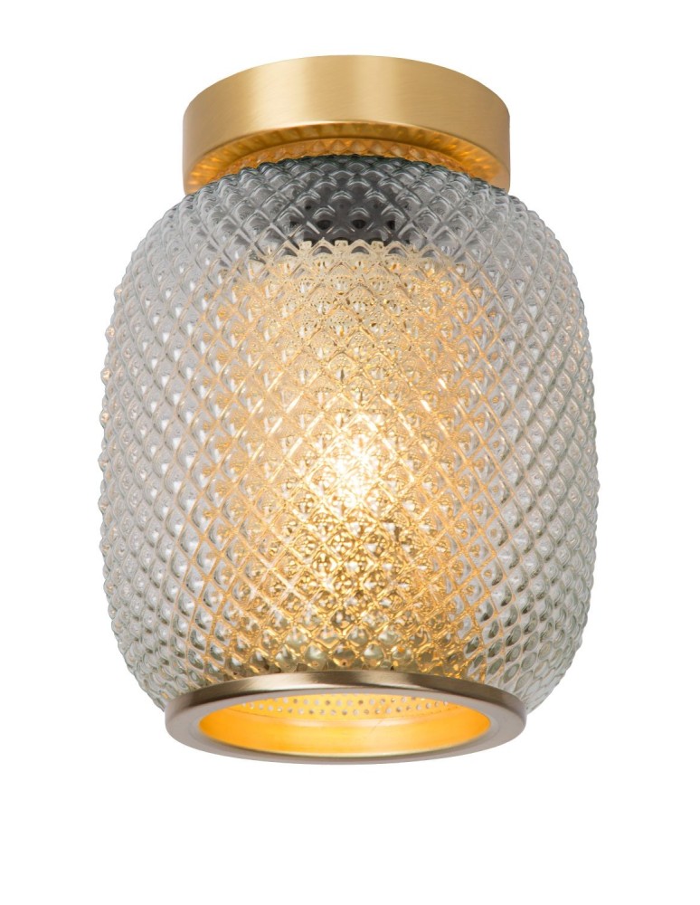 Ceiling lamps - Lucide AGATHA Surface Mounted Ceiling Gold Matte/Brass 1xE27 Antique Style 03133/01/02 - product kolory-swiatla.pl 1