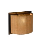 Boho wall lamps - Lucide MAGIUS Wall Light Wood 1xE27 Scandinavian Style 03229/01/30 - product 1