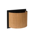 Boho wall lamps - Lucide MAGIUS Wall Light Wood 1xE27 Scandinavian Style 03229/01/30 - product 2