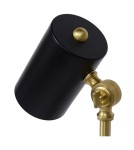 Lampy stołowe do czytania - Lucide BRANDON Biurkowa Czarny 1xE14 Styl Retro 03530/01/30 - produkt 4