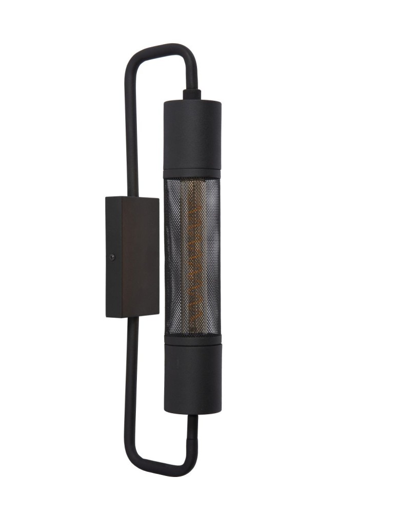 Kinkiety loftowe - industrialne - Lucide CALIXT Ścienna Czarny 1xE27 Styl Nowoczesny 05233/01/30 - produkt kolory-swiatla.pl 2